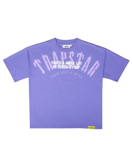 RAPSTAR X COUGH SYRUP ARCH TEE - PURPLE