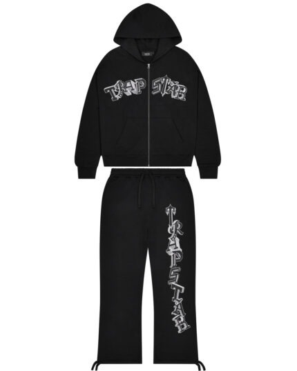 WILDCARD CHENILLE HOODIE TRACKSUIT 2.0 – BLACK