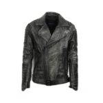 Trapstar Stealth Moto Jacket (Vintage Black)
