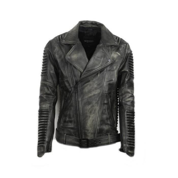 Trapstar Stealth Moto Jacket (Vintage Black)